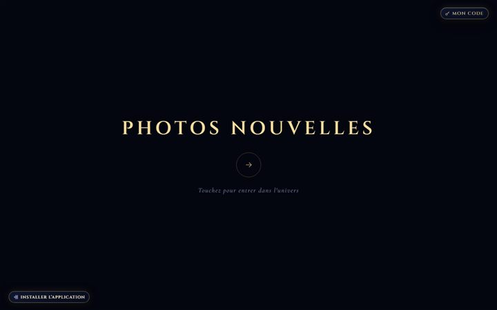Capture du site Photos Nouvelles